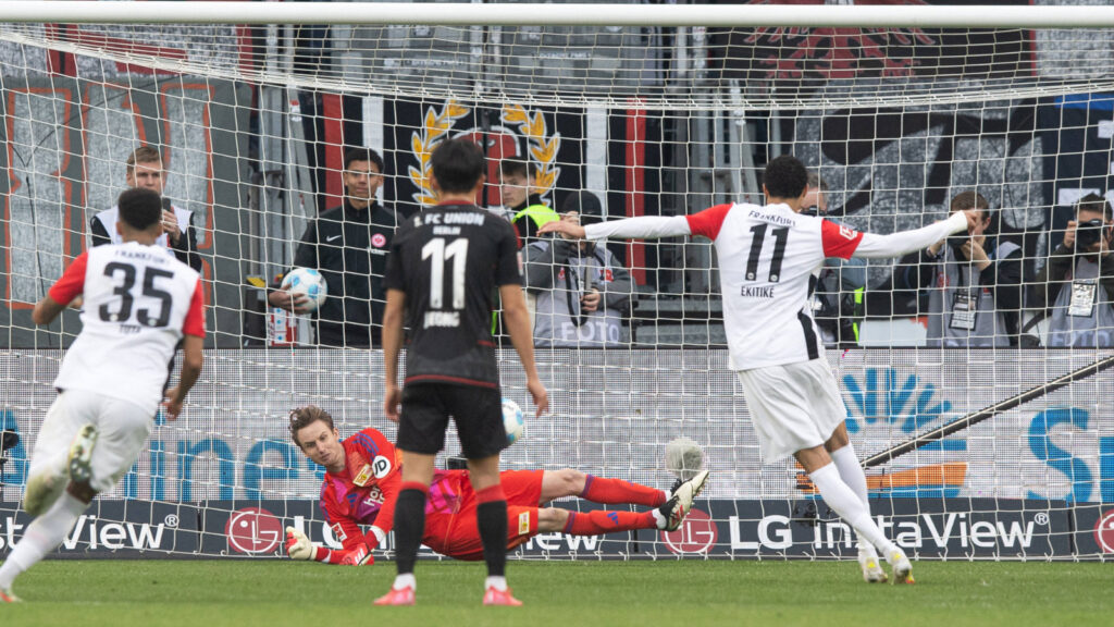 Union gewinnt dank Frederik Rønnows Elfmeterparade bei Eintracht Frankfurt